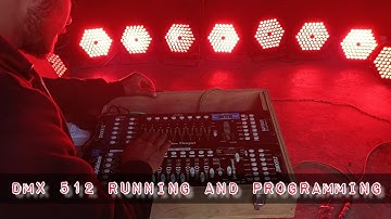 DJ Light running and programming DMX 512 by pijush sarkar