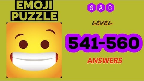 Emoji Puzzle! level 541 542 543 544 545 546 547 548 549 550 551 552 553 554 555 556 557 558 559 560