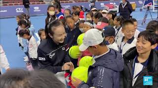 La joueuse de tennis chinoise Peng Shuai réapparaît en public à Pékin, se dit être en sécurité
