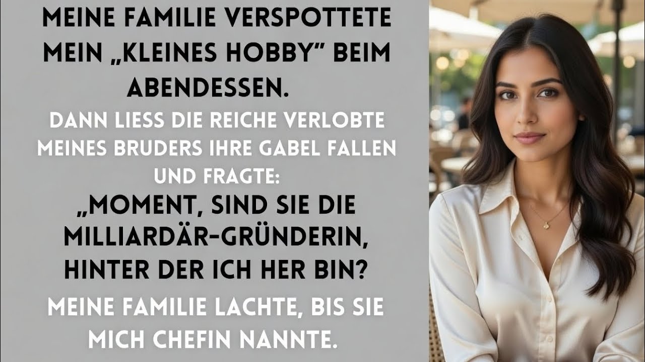 MEINE FAMILIE VERSPOTTETE MEIN „KLEINES HOBBY