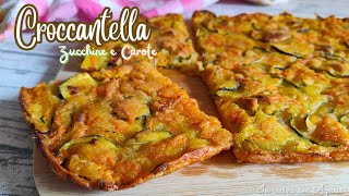 CROCCANTELLA zucchini and carrots  crunchy, tasty and easy to make!