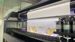 Double-sided printing,  two-sides printing for custom scarf, hijab, fabric and sarong