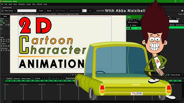 How to Create 2D Cartoon Character | Complete Tutorial | For Moho Beginners 2021.