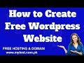How to create free WordPress website