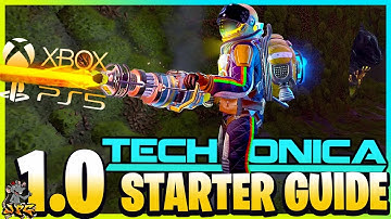TECHTONICA 1.0 STARTER GUIDE For PC Xbox PS5! Map Changes! Top Tips And Early Progress Walkthrough