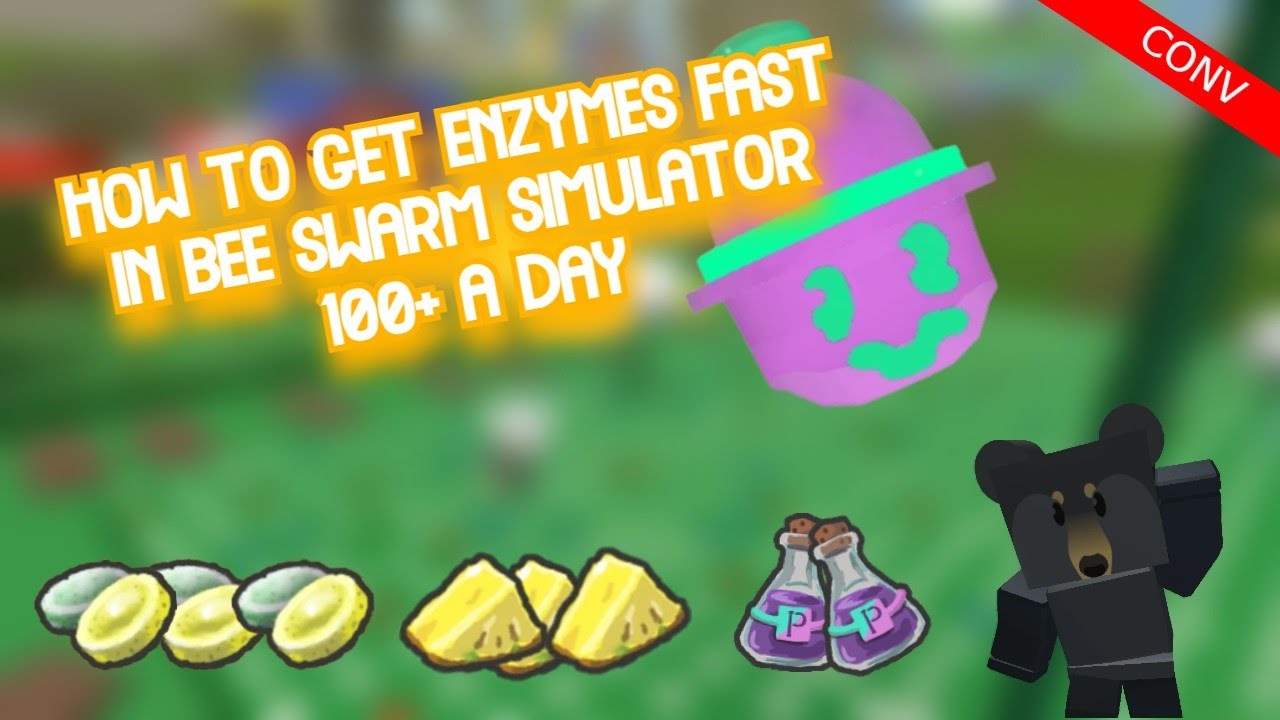 how-to-get-enzymes-fast-in-bee-swarm-simulator-150-enzymes-everyday-tips-strategies-and