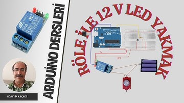 RÖLE KULLANIMI 12V (Röle ile 12v devre Kullanımı))