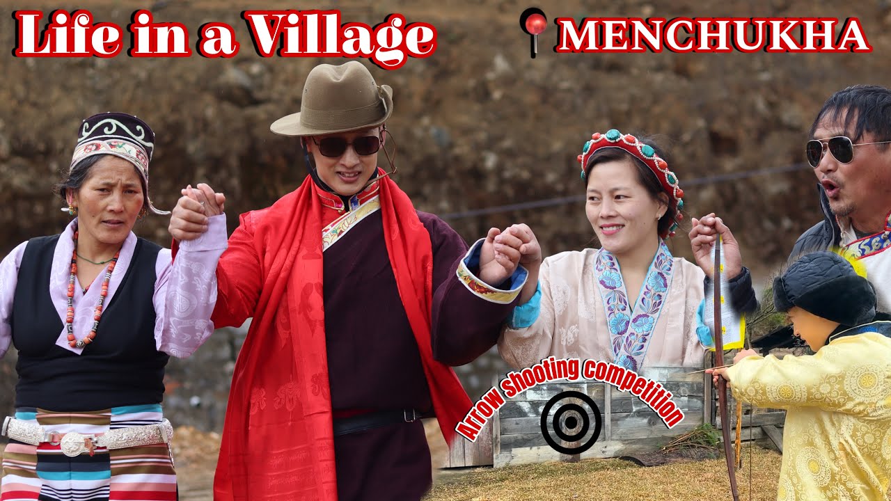 Жизнь в деревне в МЕНЧУКХЕ | Как здесь празднуют Сонам ​​Лосар 😍
