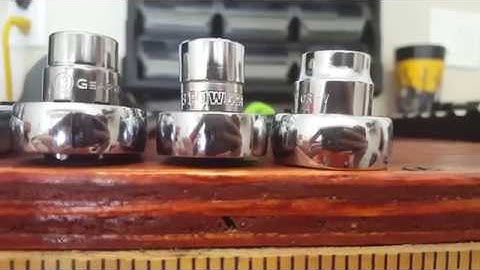 Tool Talk Ep. 28 Gearwrench Vs. Harbor Freight Pittsburgh Pass thru Socket Set