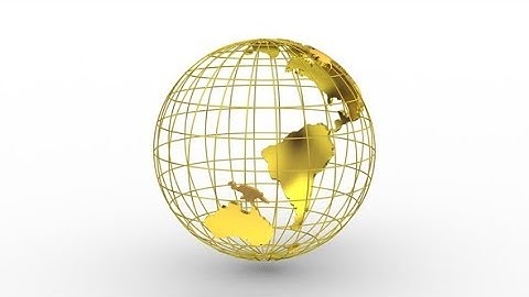 Creating a Rotating Globe | Motion Graphics - Videohive template