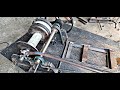 Make hoist concrete winch membuat winch hoist lift cor