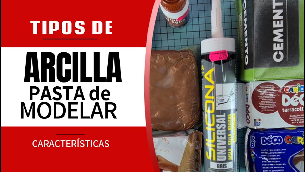 Como usar arcilla, arcillas de modelar, terracota, pasta, cemento, yeso