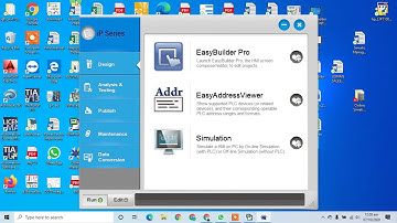 WEINTEK HMI simulation with WINPROLADDER software
