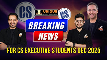 🚨 SYLLABUS CHANGE | BREAKING NEWS FOR CS EXECUTIVE DEC 2025 STUDENTS | MUST WATCH UPDATE!