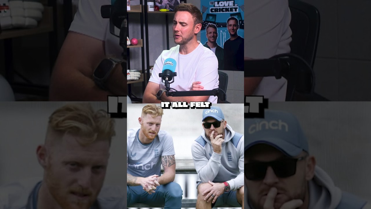 "Me and Baz, we're mates" 🤝  Stokes denied any rifts with Baz McCullum.