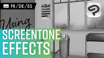 How to: Screentones (EX feature)