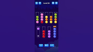 Ball Sort Level 24 Walkthrough Solution Android/iOS