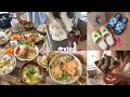 vlog》仕事に疲れてもおいしいごはんで回復する日🍚💕サーモンチャウダー・唐揚げ・トーストアレンジ🍞etc