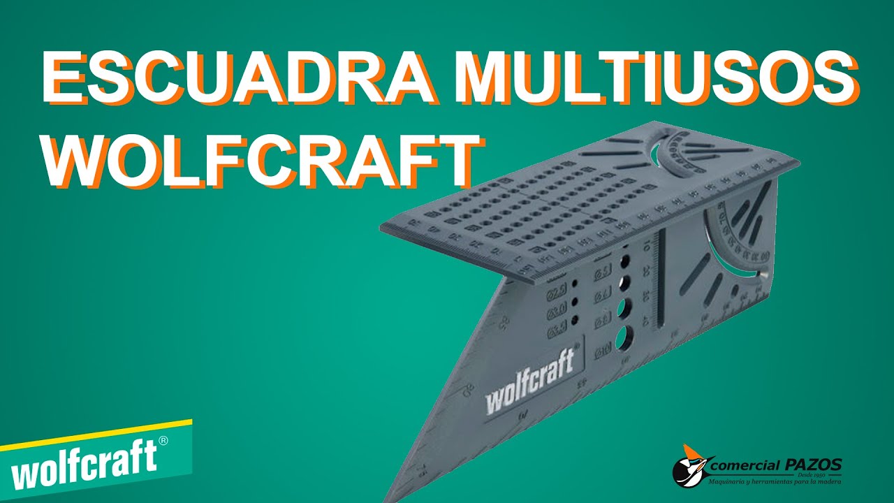 ESCUADRA 3D MULTIUSOS WOLFCRAFT 