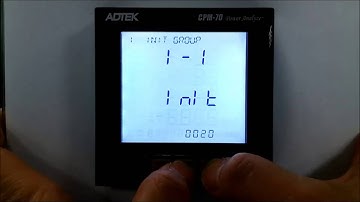 ADTEK FAQ CPM-70 Series: Parameters present value instructions 回復參數預設值操作說明