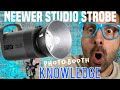 Photo Booth Lighting Setup - Neewer Studio Lights - Review - S101-300 Monolight Vs Strobe