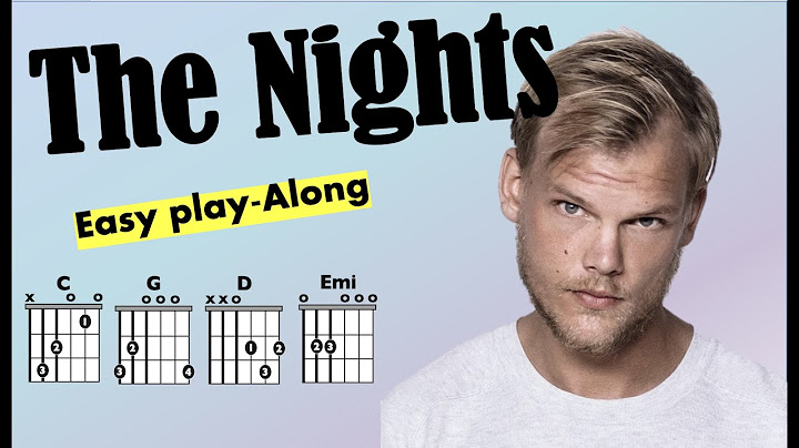 The Nights Guitar version - Guitar performance video thumbnail