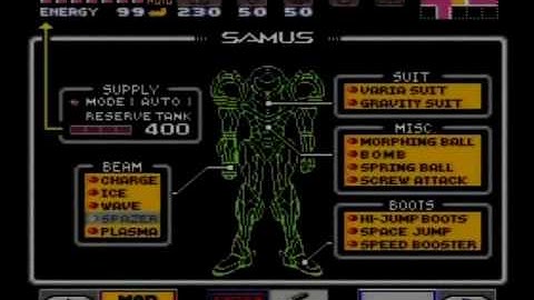 Super Metroid 100% Walkthrough Extra Part 1 - Endings, Deaths, Crystal Flash, and Beam Combos