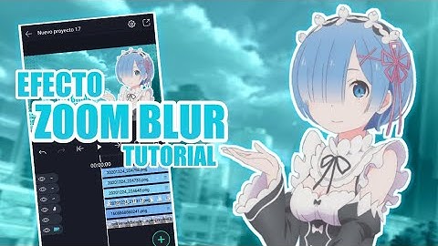 Tutorial Efecto Zoom Blur | Alight Motion