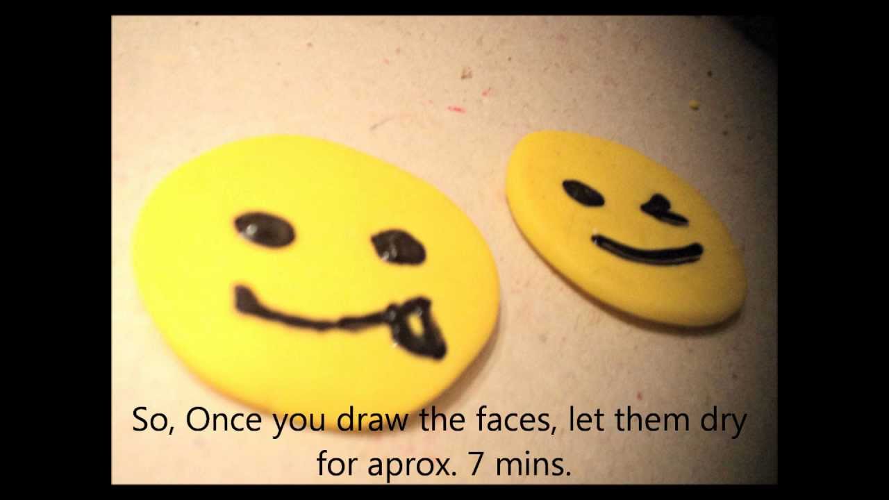 Back To School DIY Polymer Clay Smiley Button Tutorial YouTube