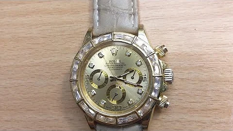 Часы Rolex дайтона, копия, механические с автоподзаводом.
