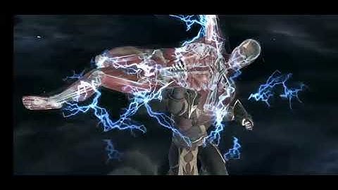 Dark Raiden X-Ray attack in Mortal Kombat Mobile on Android