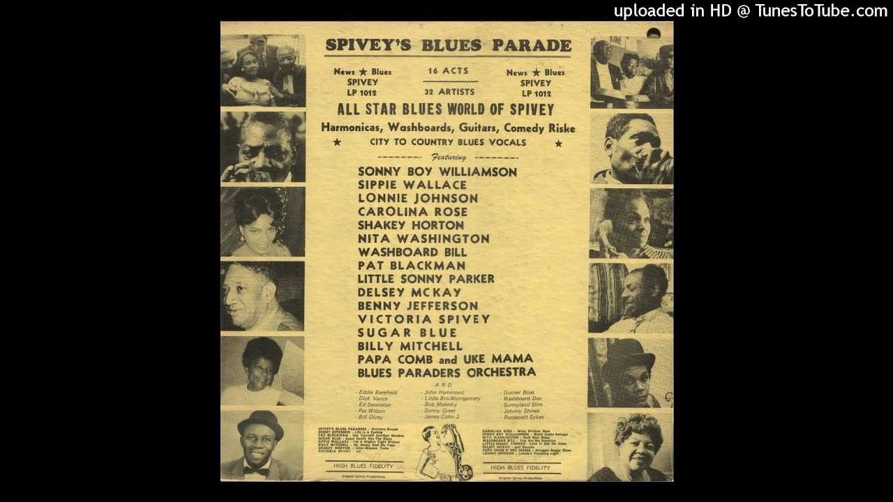 Spivey's Blues Parade 05 I'm A Mighty Tight Woman Sippie Wallace