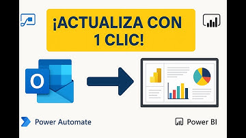 ☕️ Actualiza tu dashboard con 1 clic: Power Automate + Power BI desde el correo
