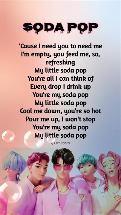 Soda Pop – Saja Boys & K-Pop Demon Hunters OST | Lyrics #kpop #sodapop #kpopdemonhunters #sajaboys