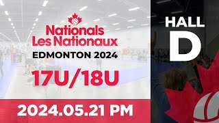 2024 Volleyball Canada Nationals 🏐 Edmonton: 17U/18U | Day 2 PM Wave | Hall D [2024.05.21]