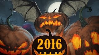 HALLOWEEN PUMPKINS 2016 - Let's Paint Possessed Pumpkins