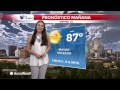 Tormentas esta noche, buen tiempo mañana: Reporte de Rocío Irún