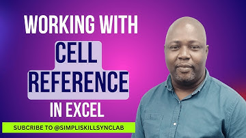 Working with Cell References in Excel