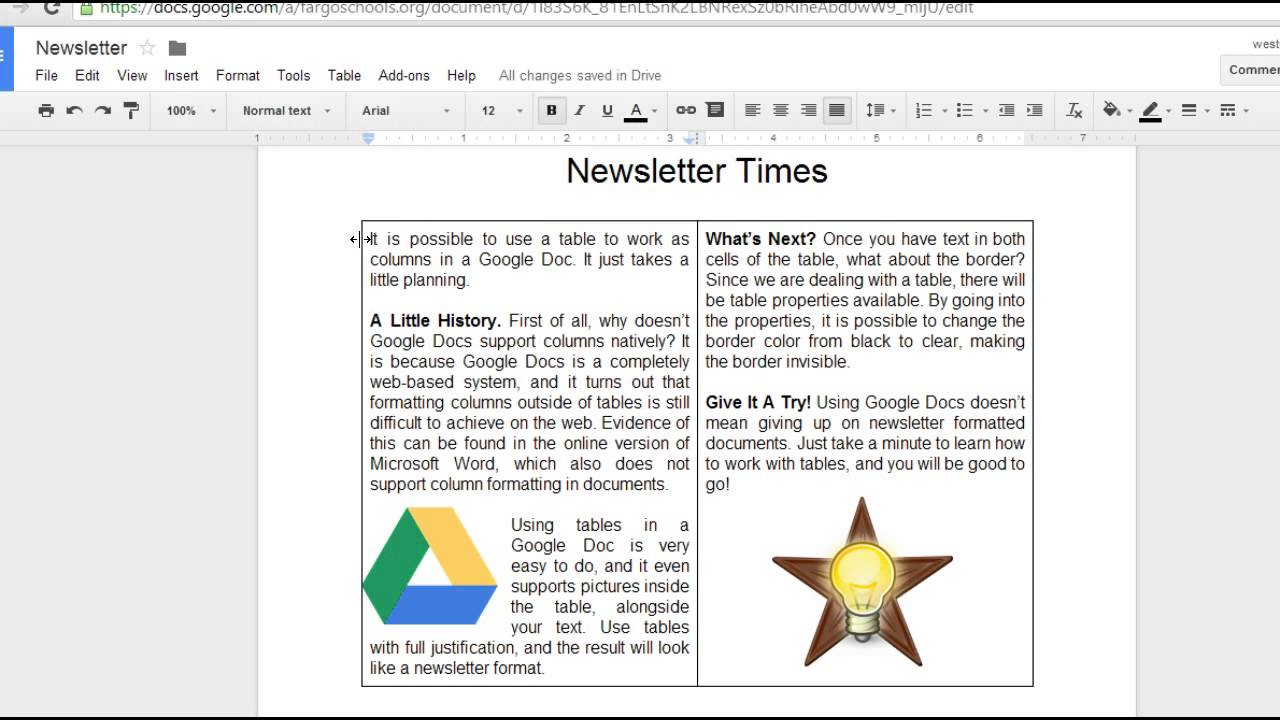 google-docs-newsletter-youtube