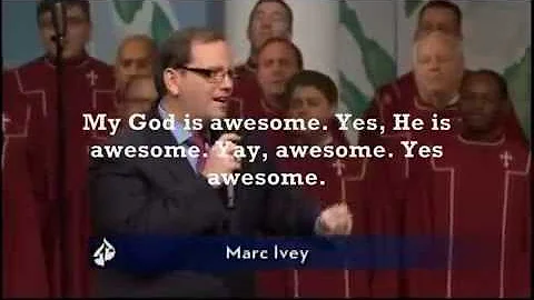 My God Is Awesome (Lyrics) with Marc Ivey & First ...