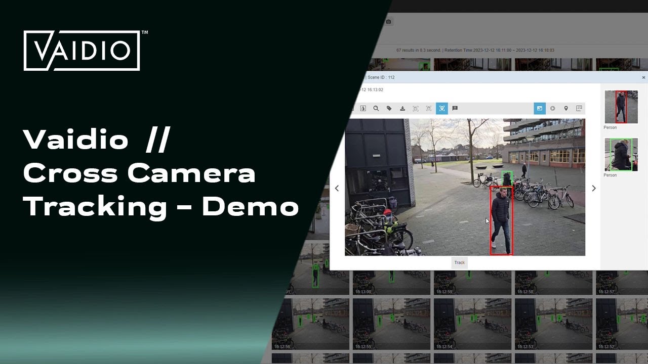 Vaidio Cross Camera Tracking - YouTube