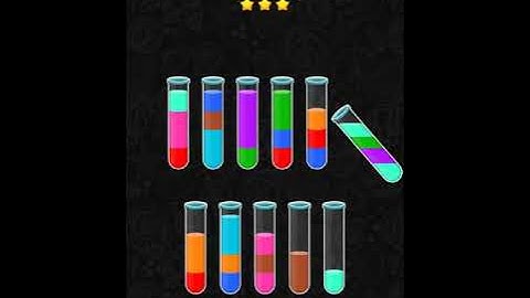 Color Water Sort 3D level 52 | Gameplay Mobile Games