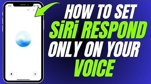 Hoe stel ik in dat Siri 