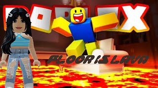 I Played FLOOR IS LAVA in Roblox!!