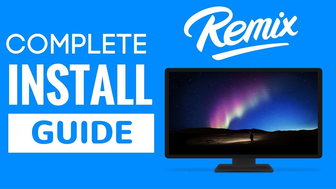 bootable usb remix os YouTube
