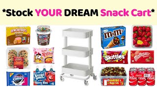 This Or That | Stock Your DREAM Snack Cart! 🛒🍓