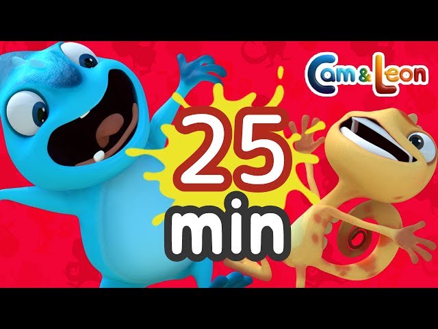 Funny Children Cartoon | 25 Minutes Compilation #1 | Cam & Leon | Cartoon for Kids class=