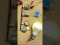 three motor running with one motor dc generator #tech