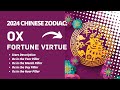 2024 chinese zodiac  ox