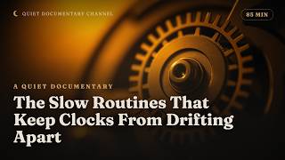 The Slow Routines That Keep Clocks From Drifting Apart — A Calm Documentary for Sleep (85 Minutes)